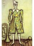 | Bernard Buffet
1928 Paris, lebt in Paris
Der Clown, 1955(202)
Ol/Leinwand; 230 x 150 cm Genf, Petit Palais
