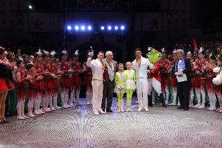 Церемония награждения лауреатов 11-го Международного фестиваля циркового искусства в Ижевске